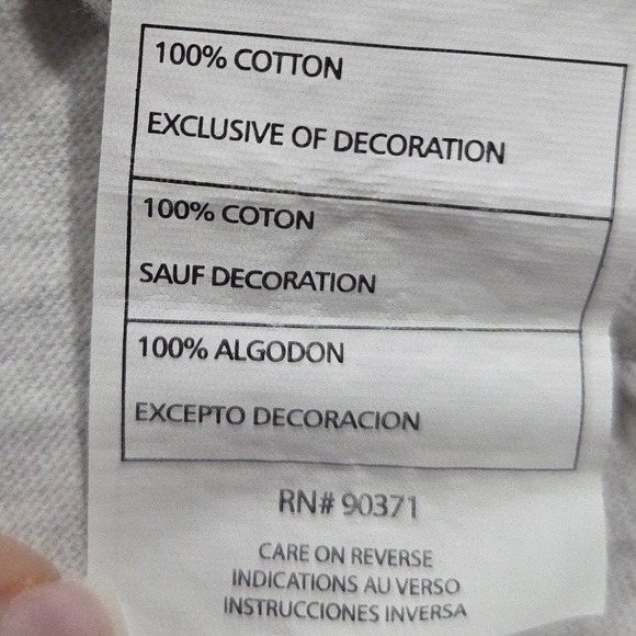 Disney Parks American Adventure Raglan Long Sleeve Mickey USA Flag Gray Medium - Picture 7 of 8